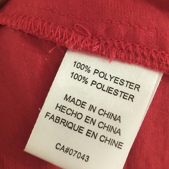 Long-sleeve faux silk tunic w ruffle sleeves - Picture 3 of 7